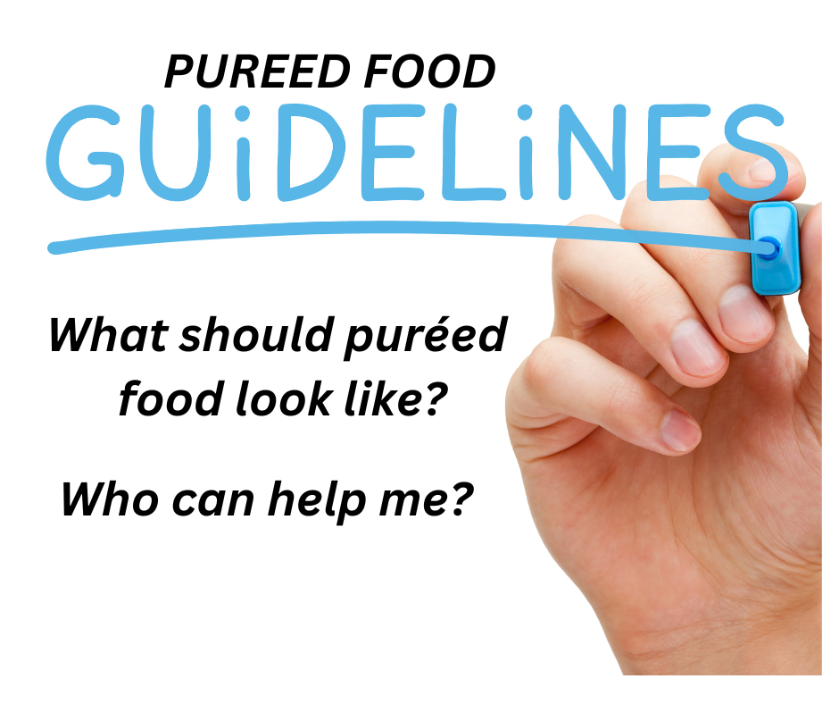 PUREED FOOD GUIDELINES & TESTS